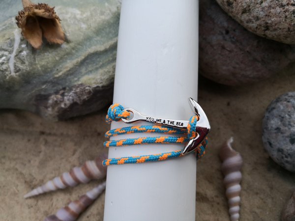 Stilvolles maritimes Armband, Meerwasserbeständig Proa